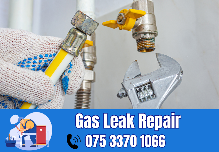 gas leak repair Weavering 